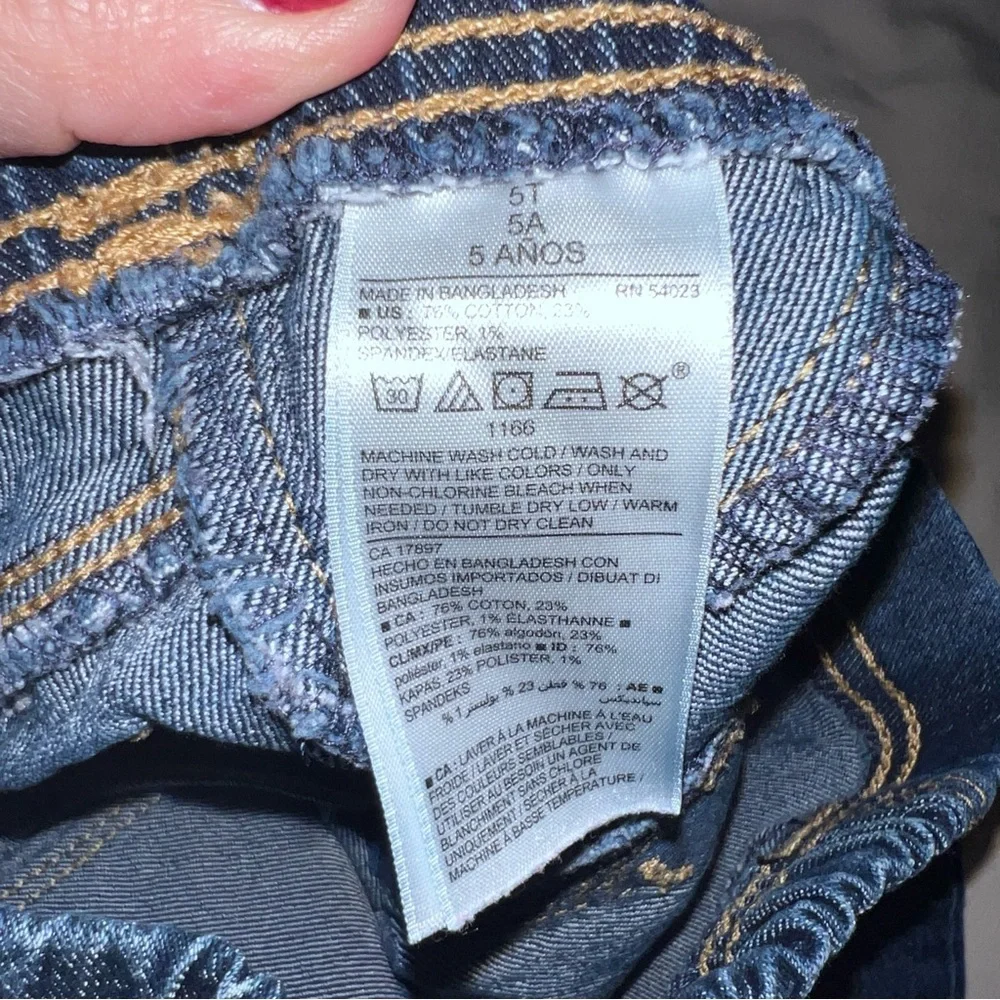 Old Navy Dark Blue Kids Jeggings Size‎ 5T